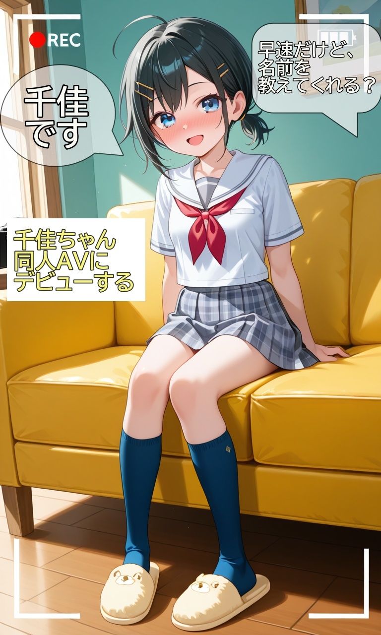 千佳ちゃん同人AVにデビューする サンプル画像 2