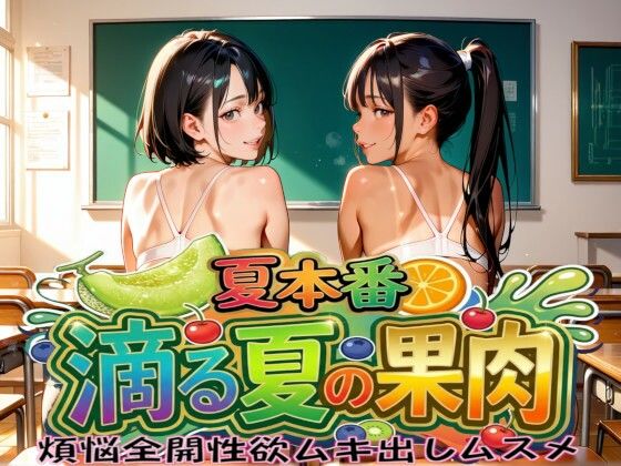 夏本番  滴る夏の果肉  煩悩全開性欲ムキ出しムスメ
