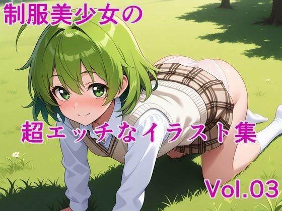 制服美少女の超エッチなイラスト集 vol.03