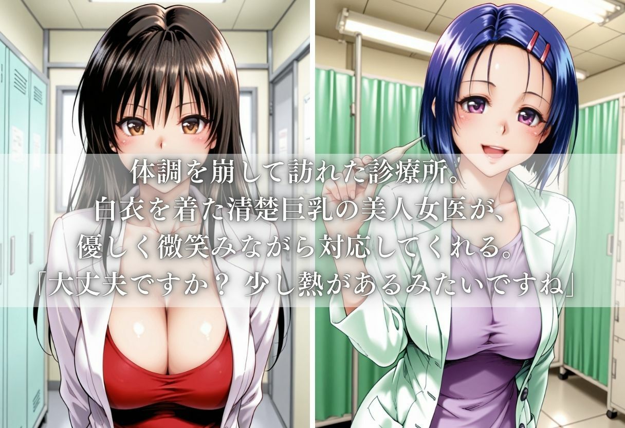 巨乳の美人女医を診察室で孕ませた話〜Vol.1〜 サンプル1