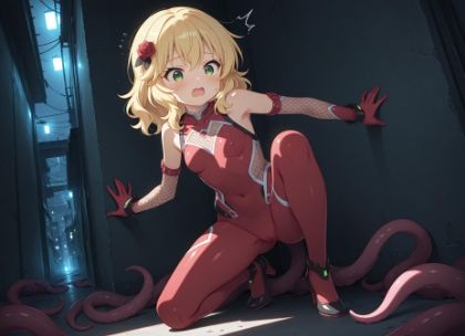 対魔忍桃華さんが任務失敗して洗脳あへあへ編 画像1