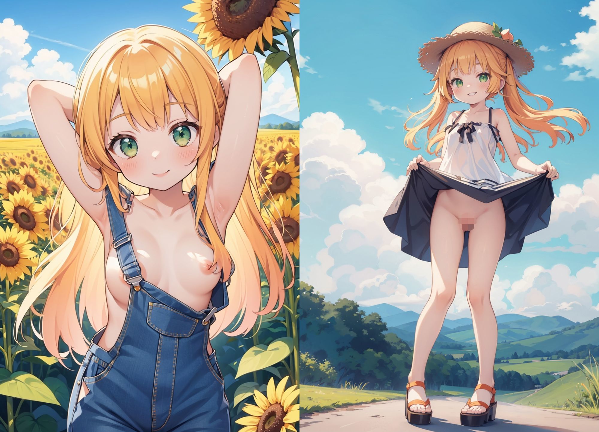 なつやすみの農業体験女子 サンプル画像 10