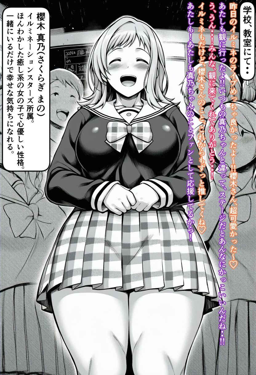 洗脳されたアイドルがラブラブ彼女になって妊娠・出産する話 画像1
