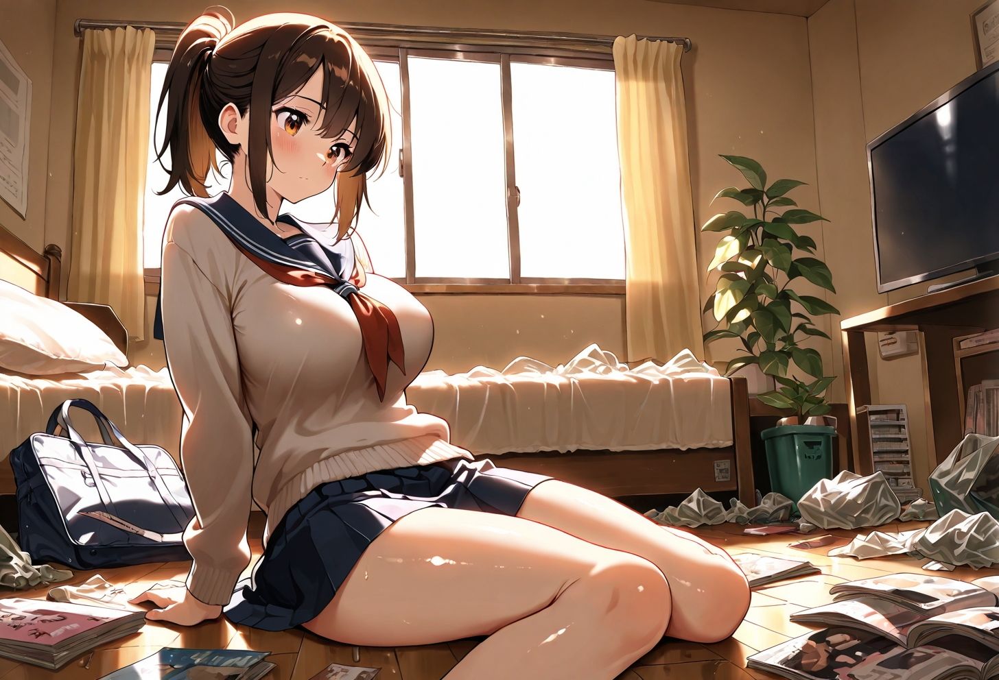 【無料エロ漫画】d_807460 格安アパート快楽の中出し解禁日(狐の嫁入り)