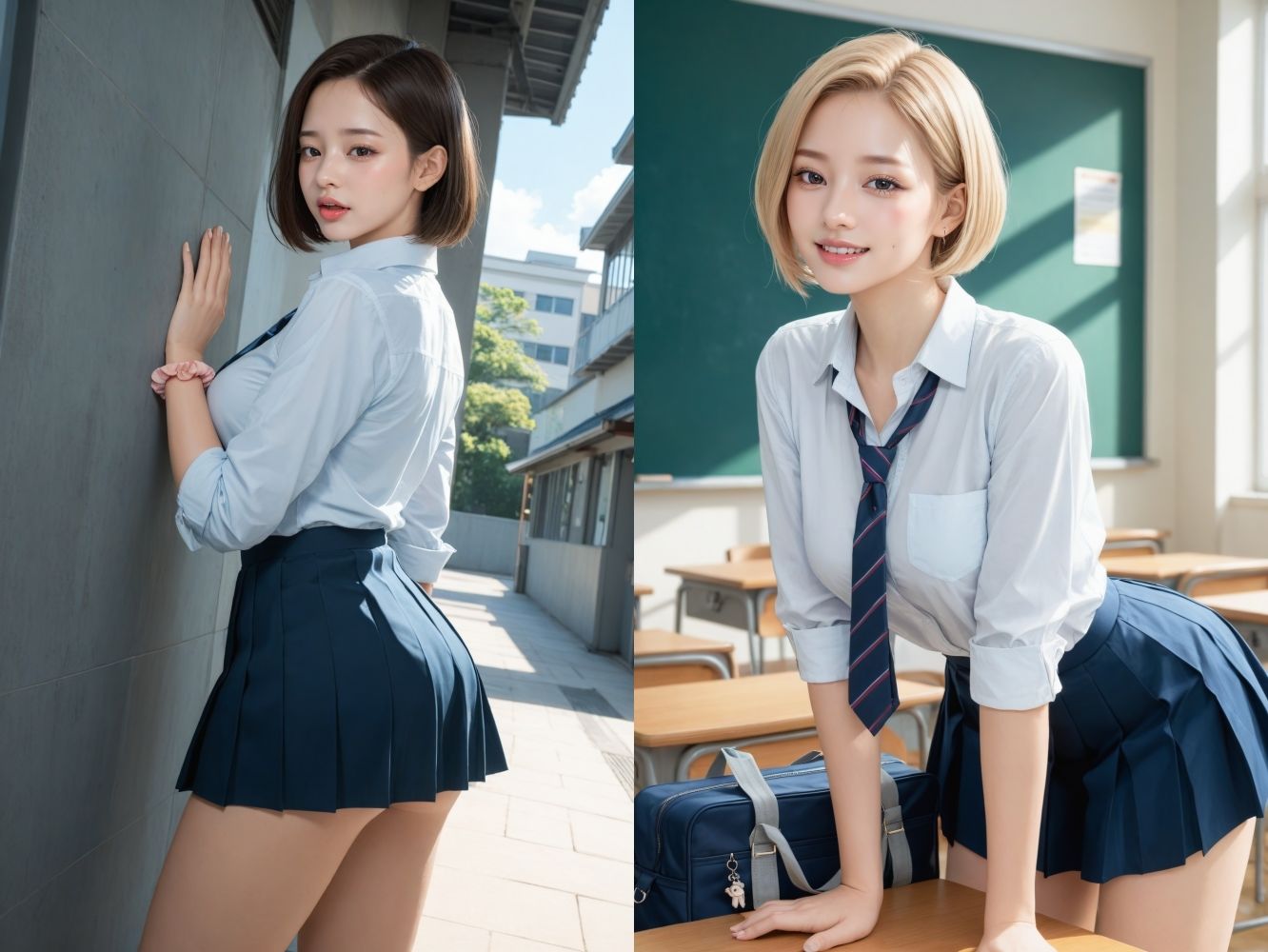孕ませ中出し無責任種付け女子校生 画像1