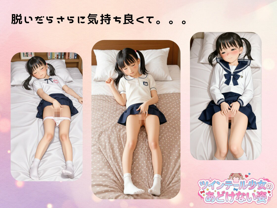 ツインテール少女のあどけない姿〜リアル3Dオナニー〜 サンプル画像 4