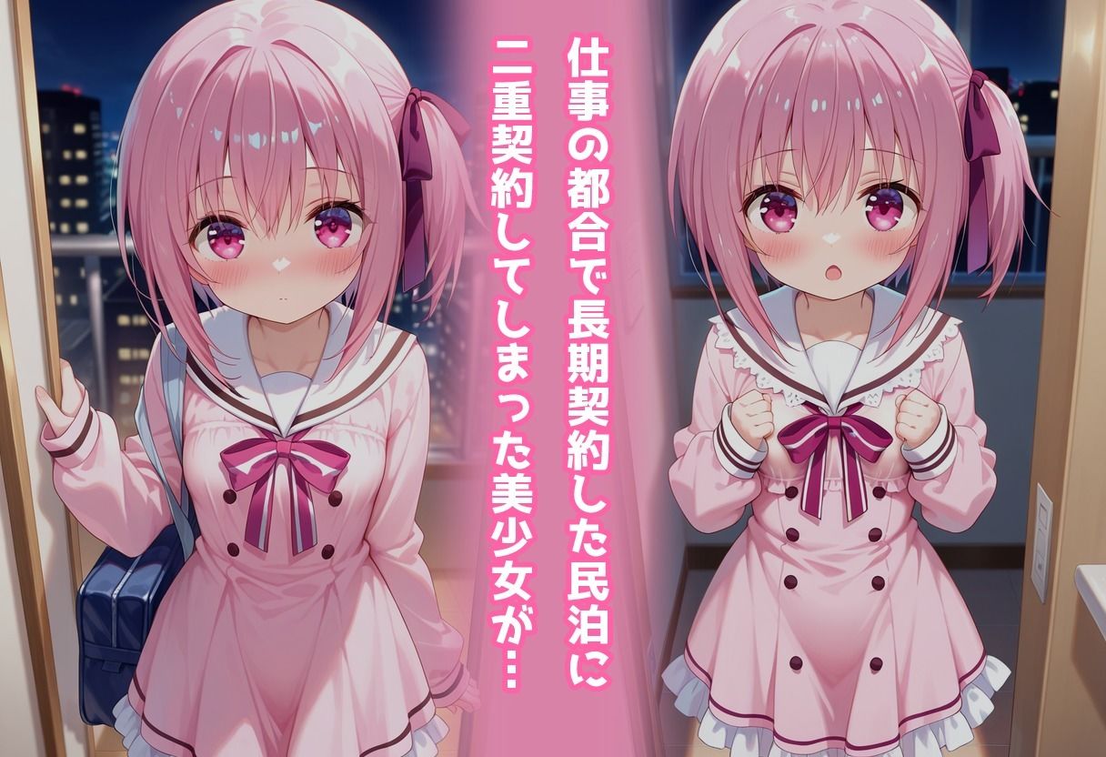 民泊トラブル！？…美少女と突然の強●ルームシェア性活 〜智花編〜 サンプル画像 2
