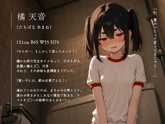 ――公衆トイレで秘密のおしおき...生意気盛りのJ◯、天音の放課後の秘密vol.05 画像1