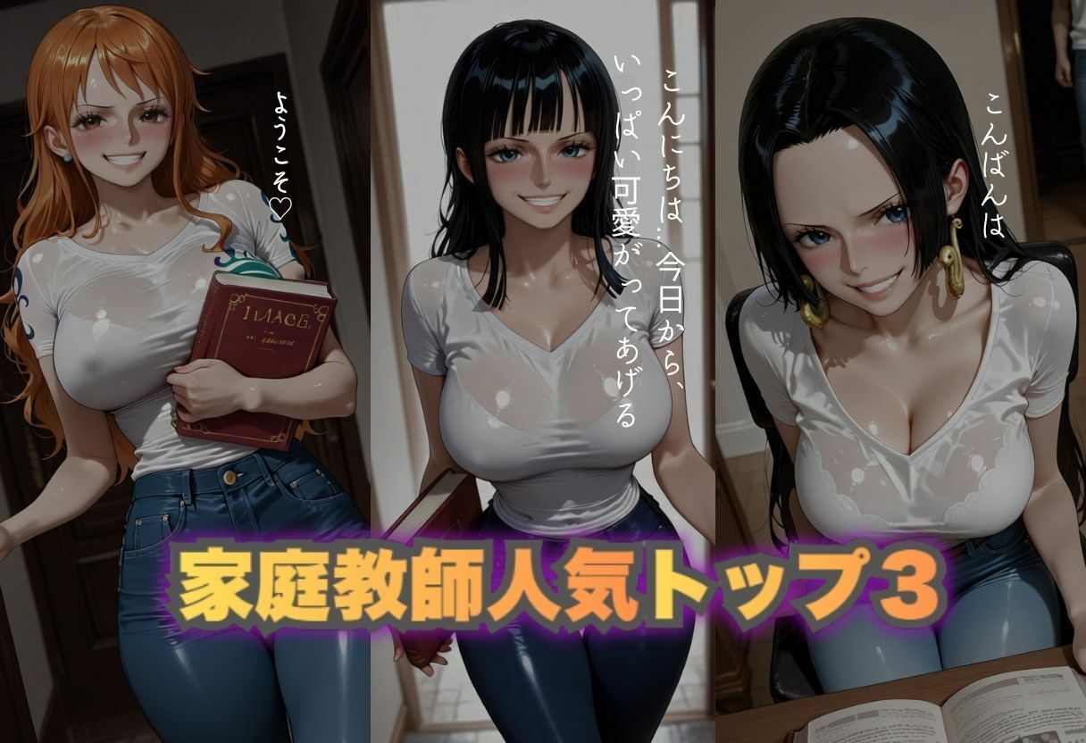 家庭教師の特別授業ナミの秘密の補習 画像1