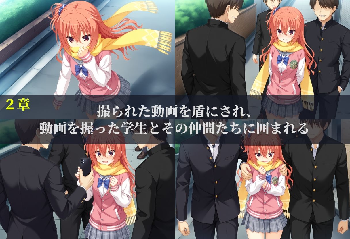 学校帰りに狙われたギャル 画像3