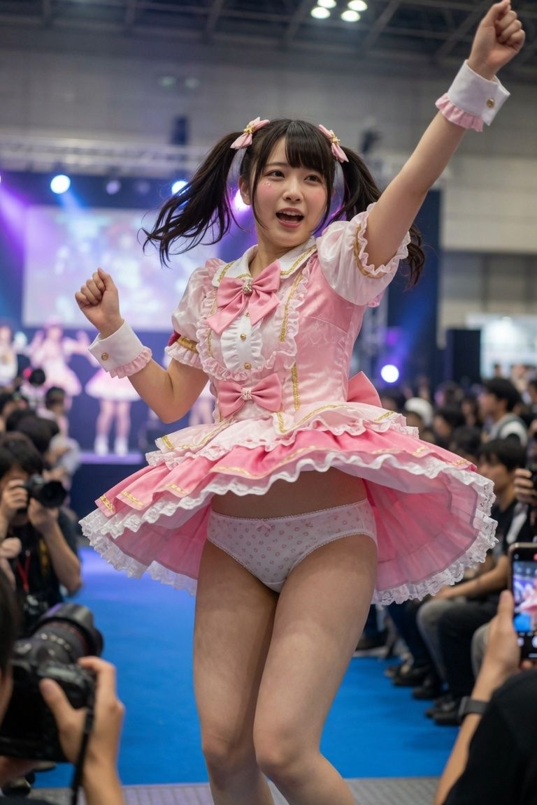コスプレイヤーのパンチラ画像集 サンプル7