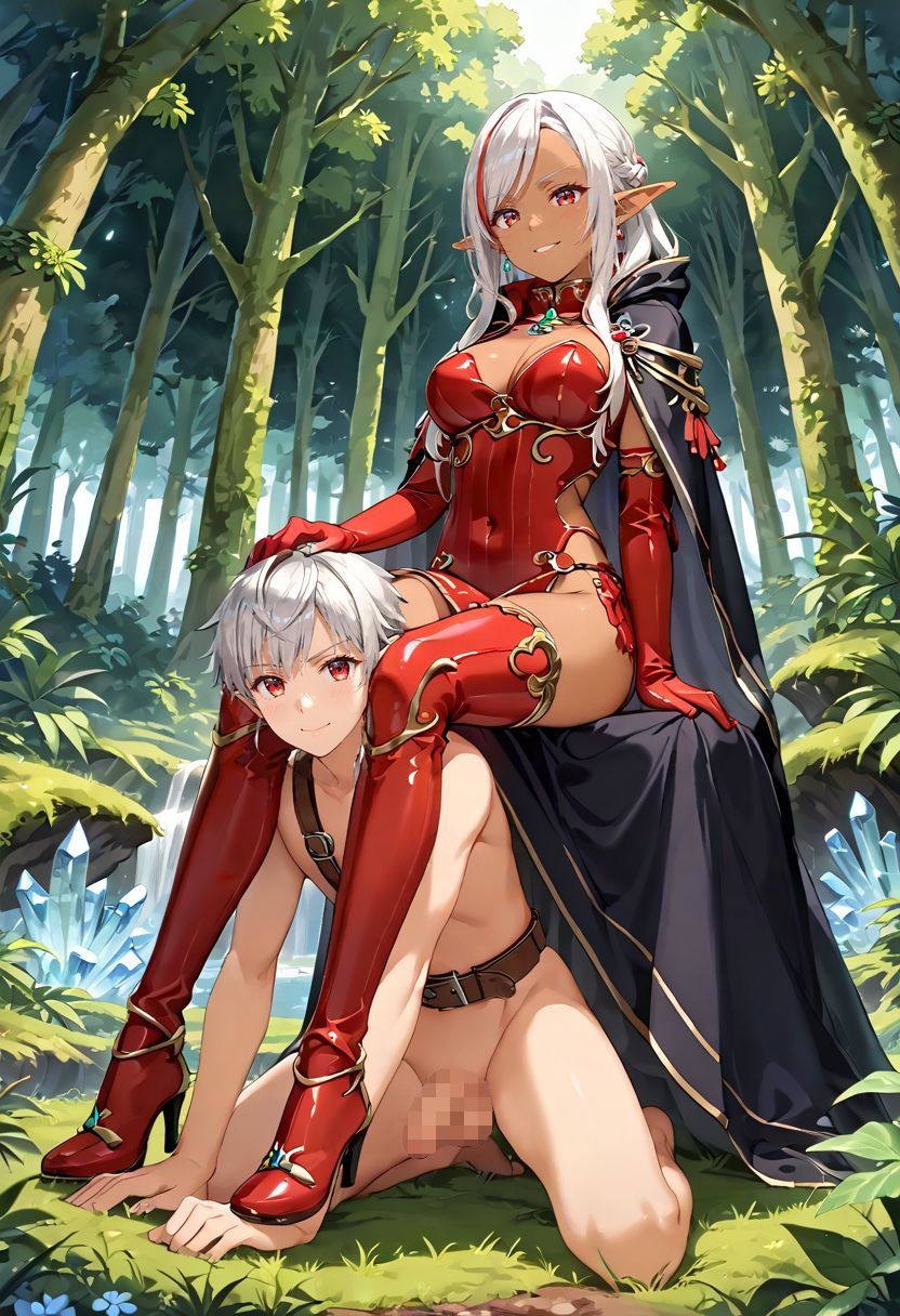 異世界M男は今日も土下座 vol.6 M男とダークエルフ編 画像2