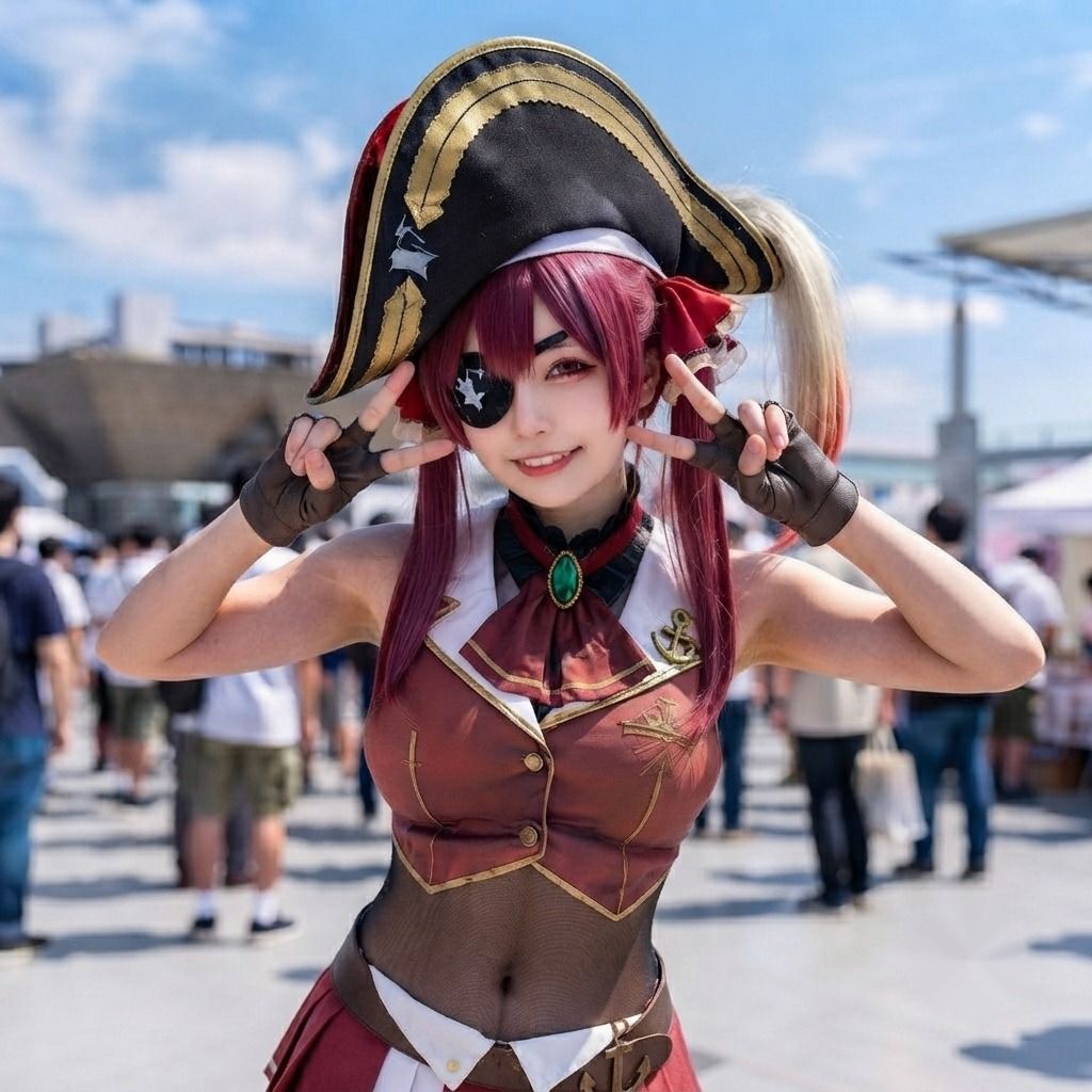 【脱衣コス】宝鐘マ〇ン/ホ〇ライブ 写真集 グラビア 画像3