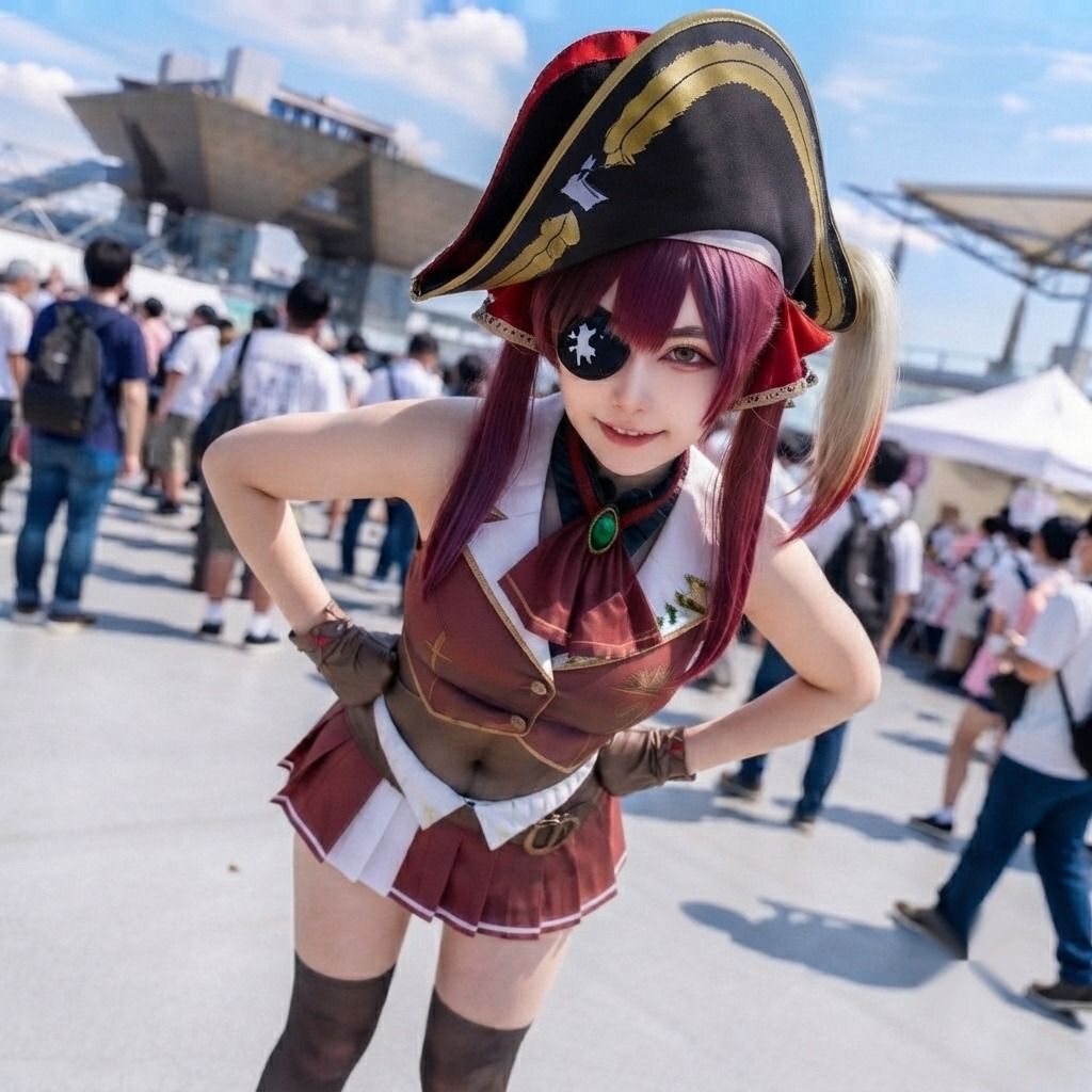【脱衣コス】宝鐘マ〇ン/ホ〇ライブ 写真集 グラビア 画像4