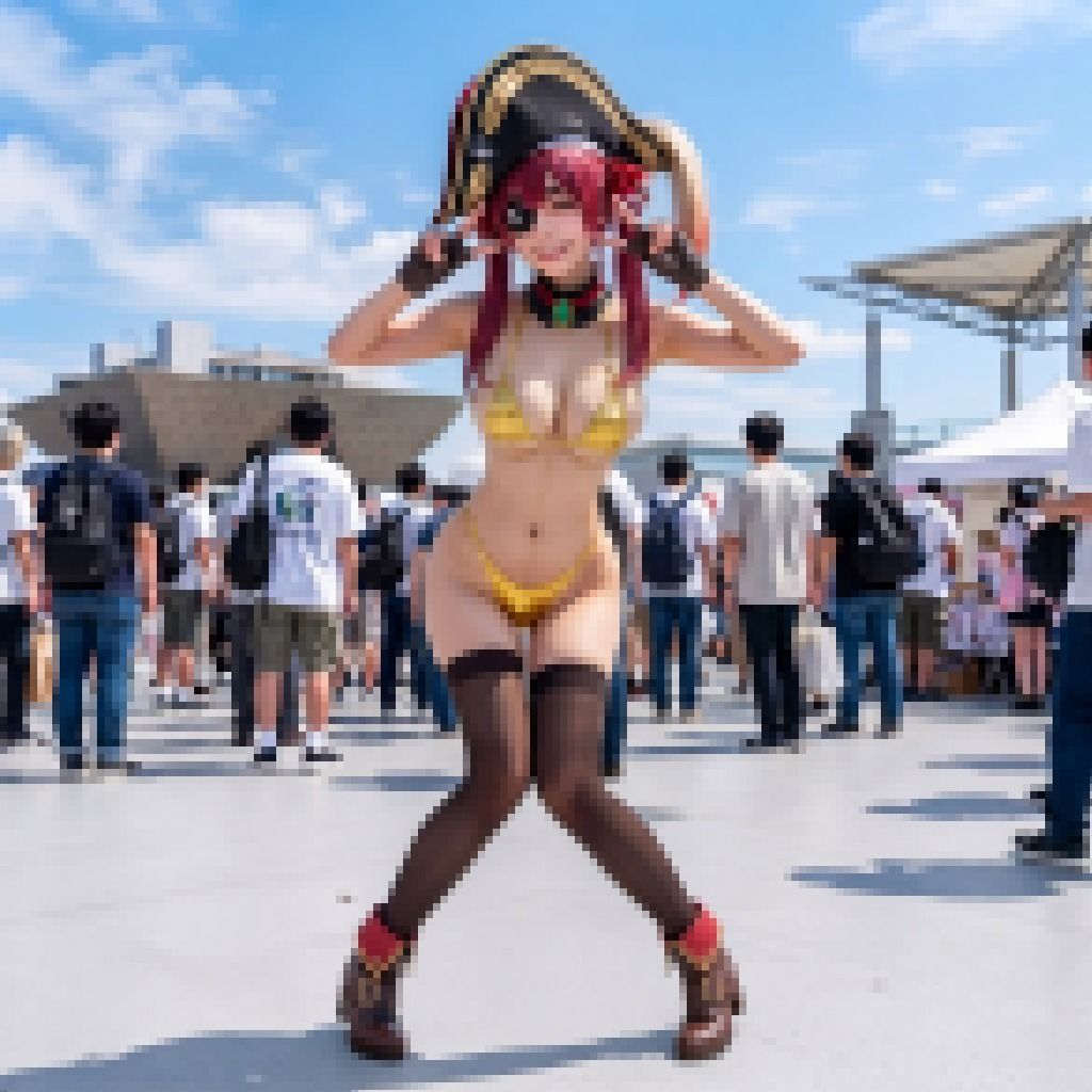 【脱衣コス】宝鐘マ〇ン/ホ〇ライブ 写真集 グラビア 画像6
