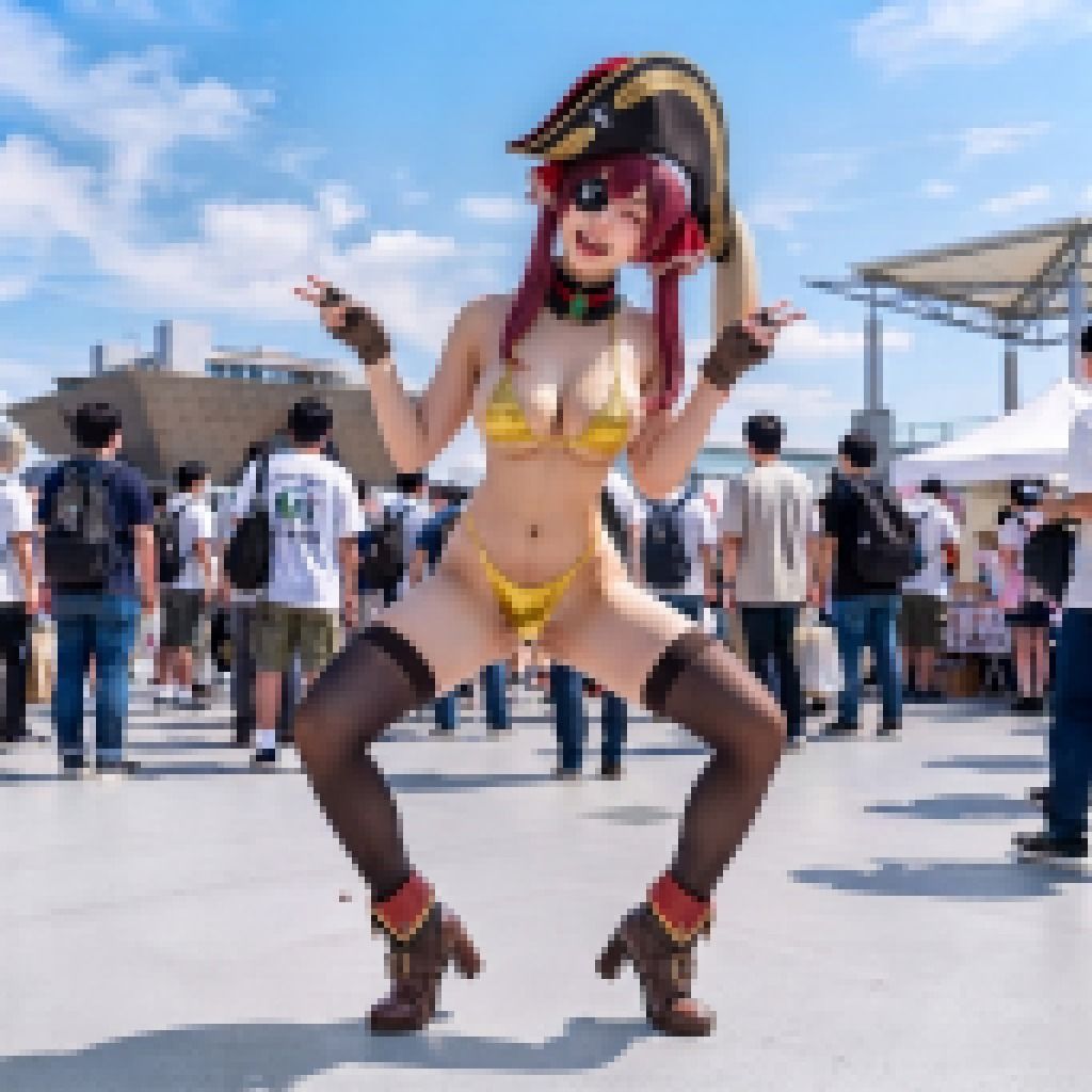 【脱衣コス】宝鐘マ〇ン/ホ〇ライブ 写真集 グラビア 画像7