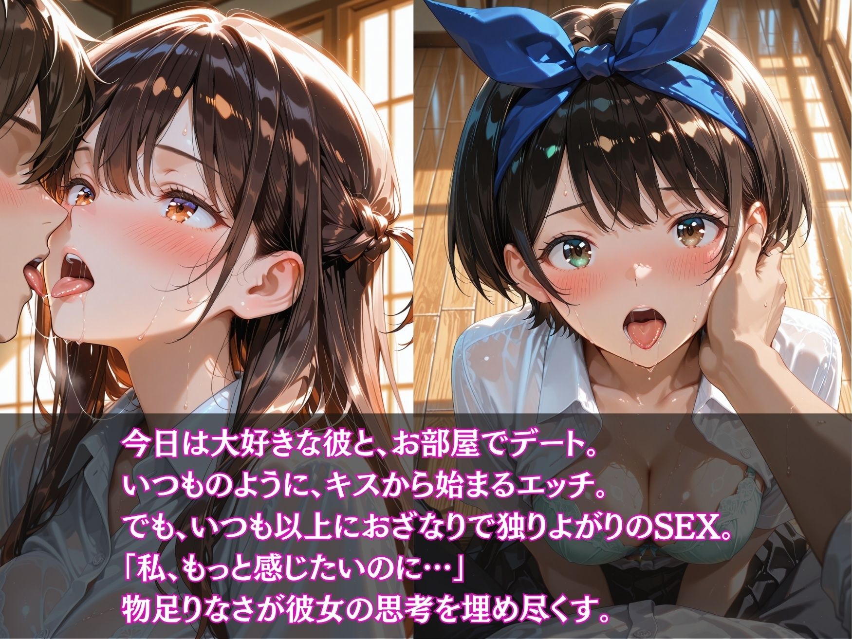 【実録】快楽堕ち 寝取られた隣のヒロイン -連続中出して理性崩壊- 「彼女、お借〇します 〇鶴と瑠〇の場合」 画像2