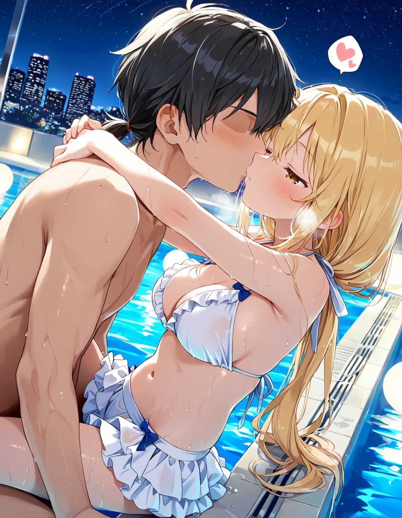 幼馴染と結婚するためにデキ婚狙うことにしました！ ナイトプールシャーリー編2