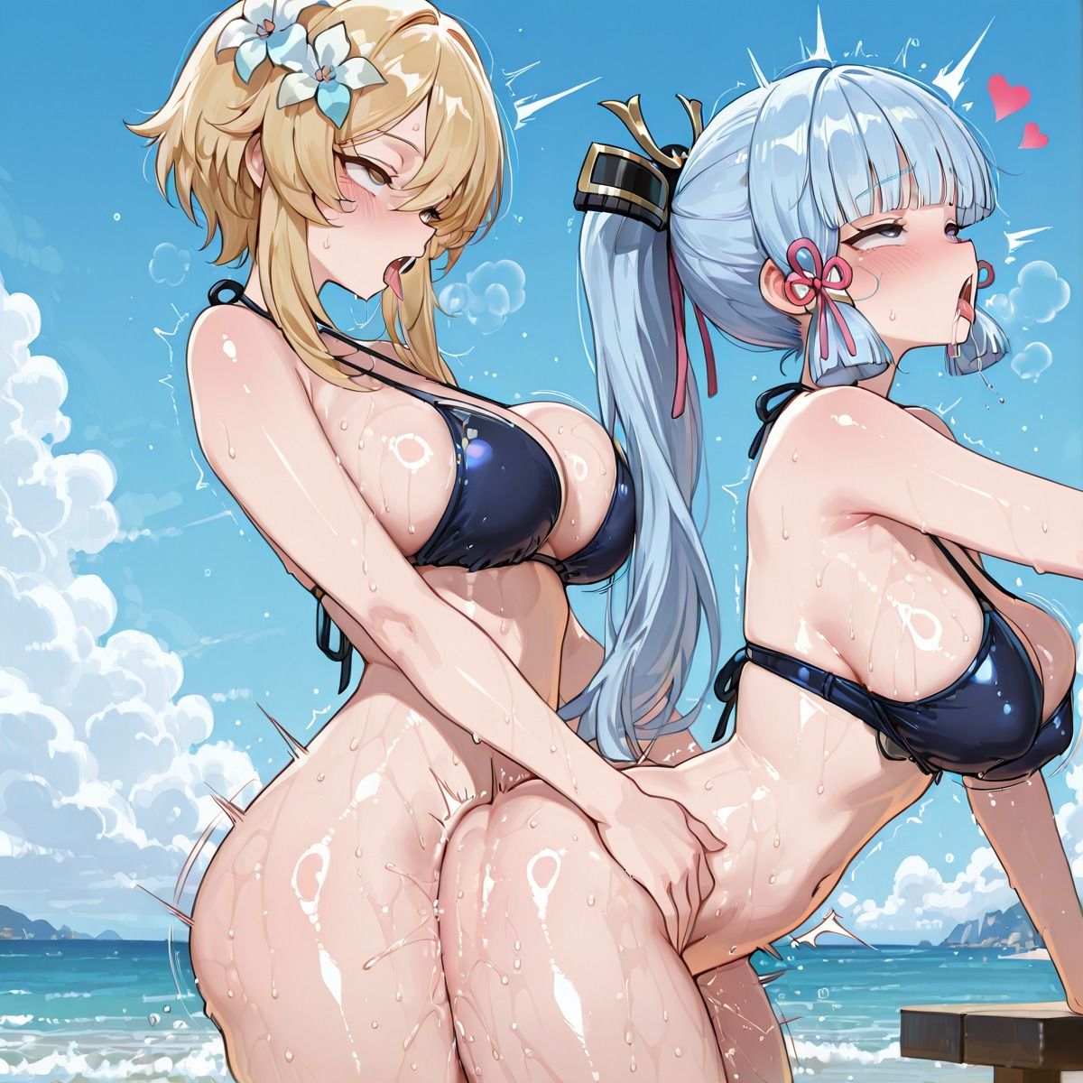 ほ〇る×綾〇 ふたなり百合CG集2 画像7
