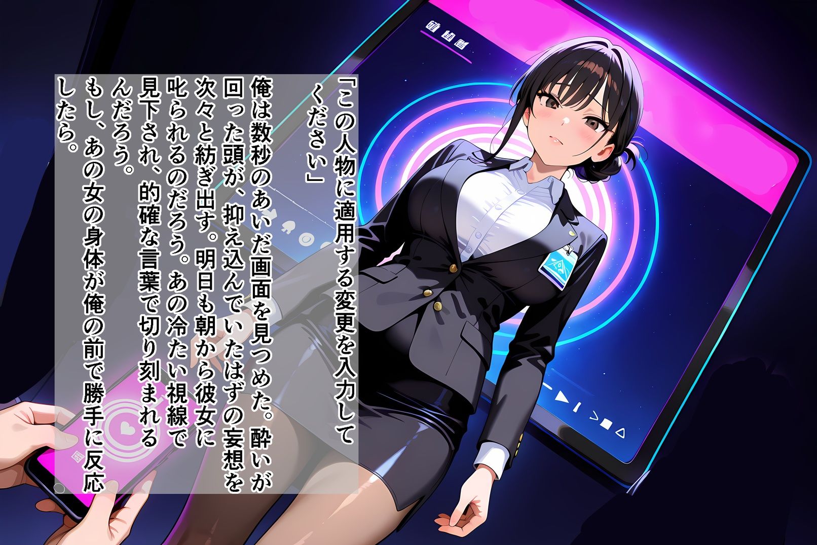 キャラクター・カスタマイズ 〜無欠の女王上司を、プロンプトで書き換える二週間〜_前編8