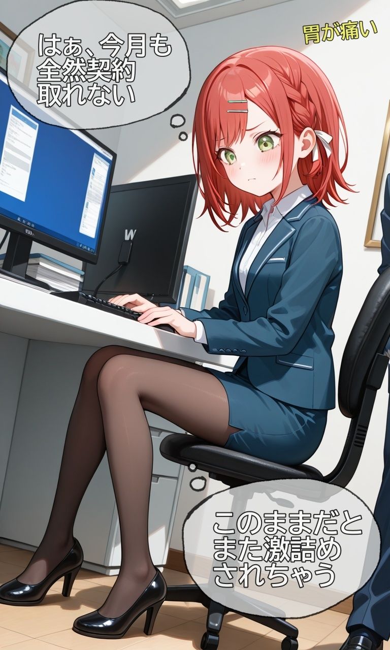 限界OL千里 筆おろし枕営業 画像1