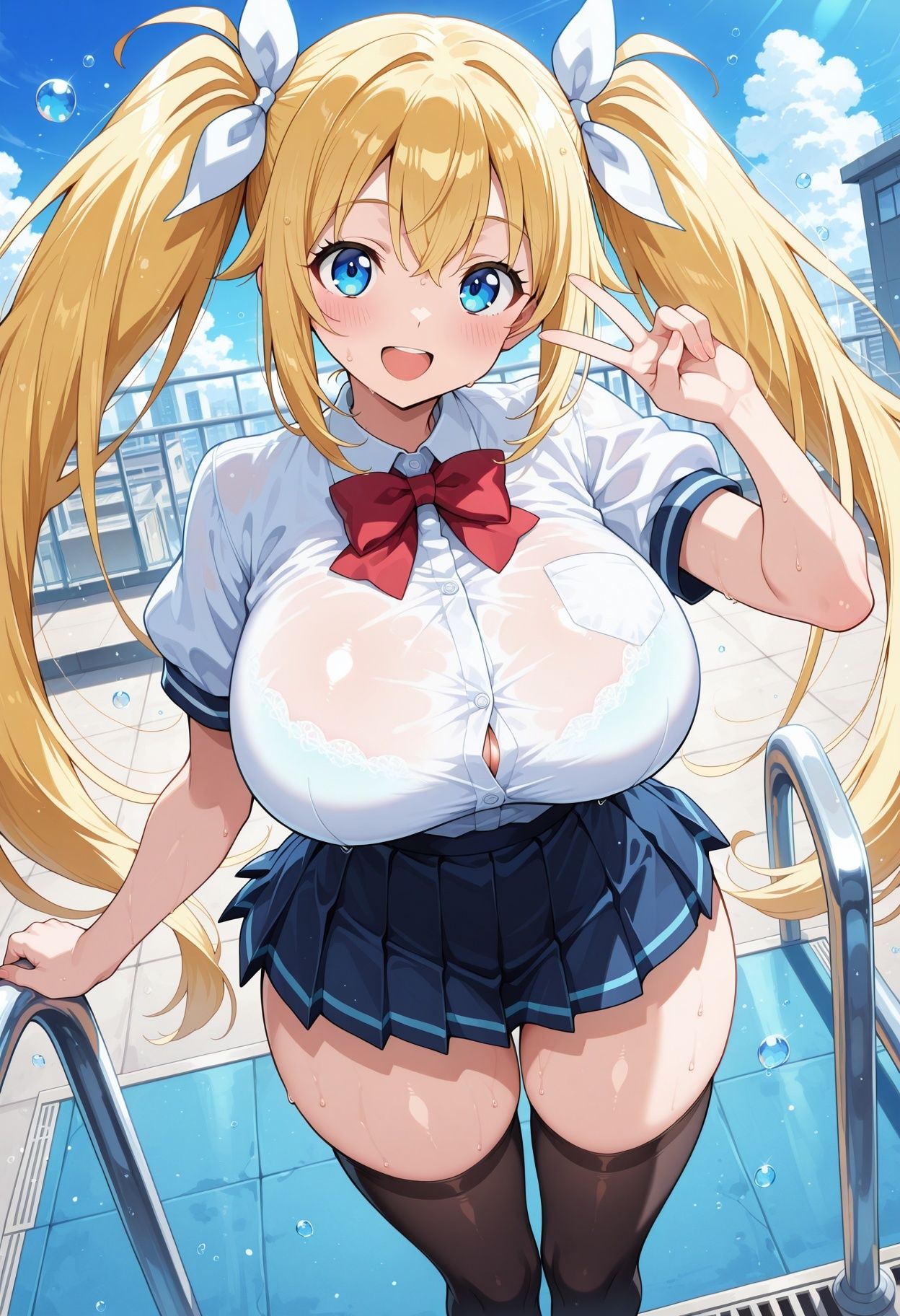 【AI CG集】学校の花園5 〜 school collection 〜 画像1