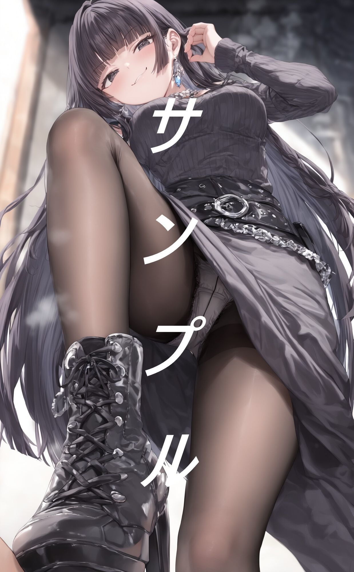 黒ストブーツ踏まれ画集 画像3