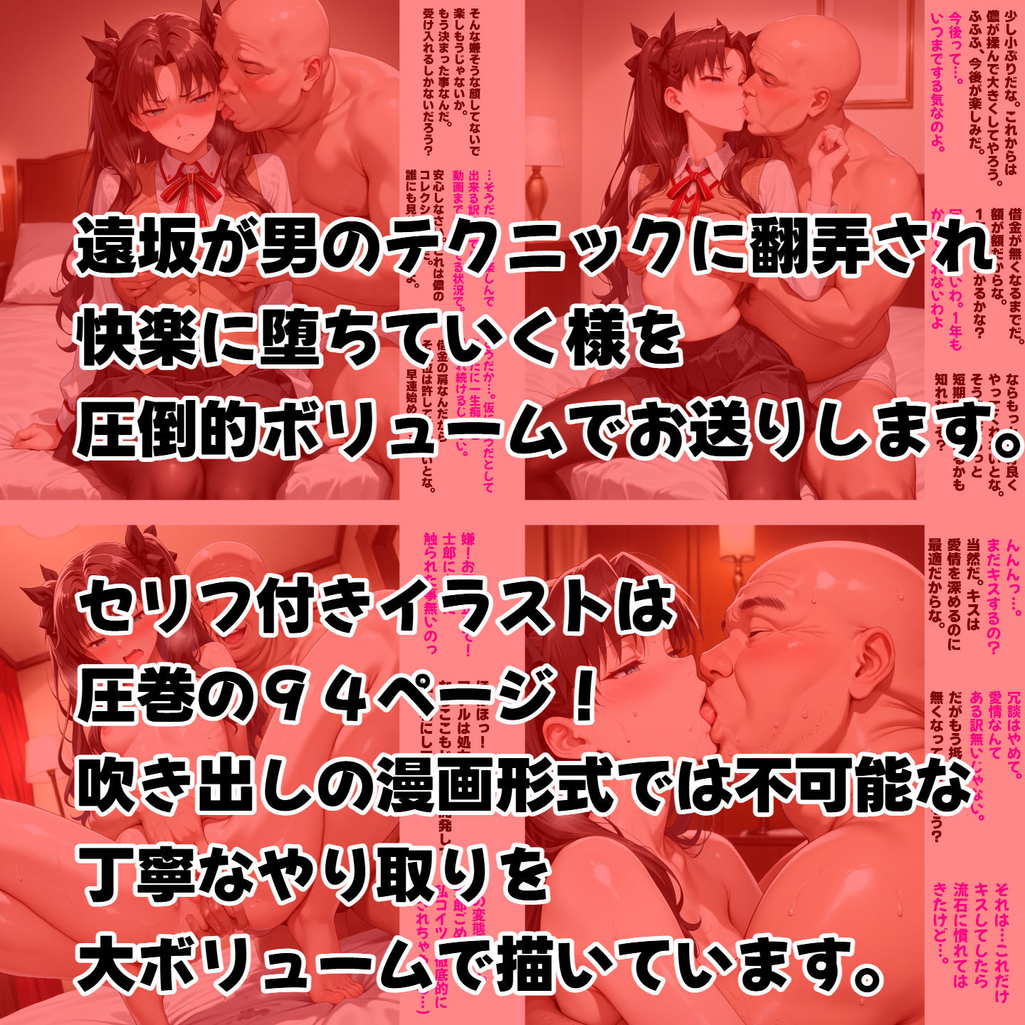 (セリフ付き)寝取られた遠坂 体を売って借金返済! 画像7