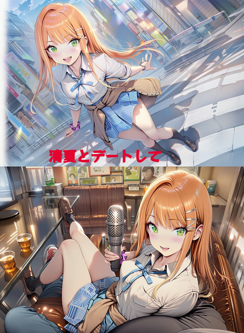 紫〇清夏とデートしてえっちの作品画像 1