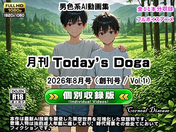 月刊 Today’s Doga 2026年8月号（創刊号/Vol.1）【11作品・個別収録版】
