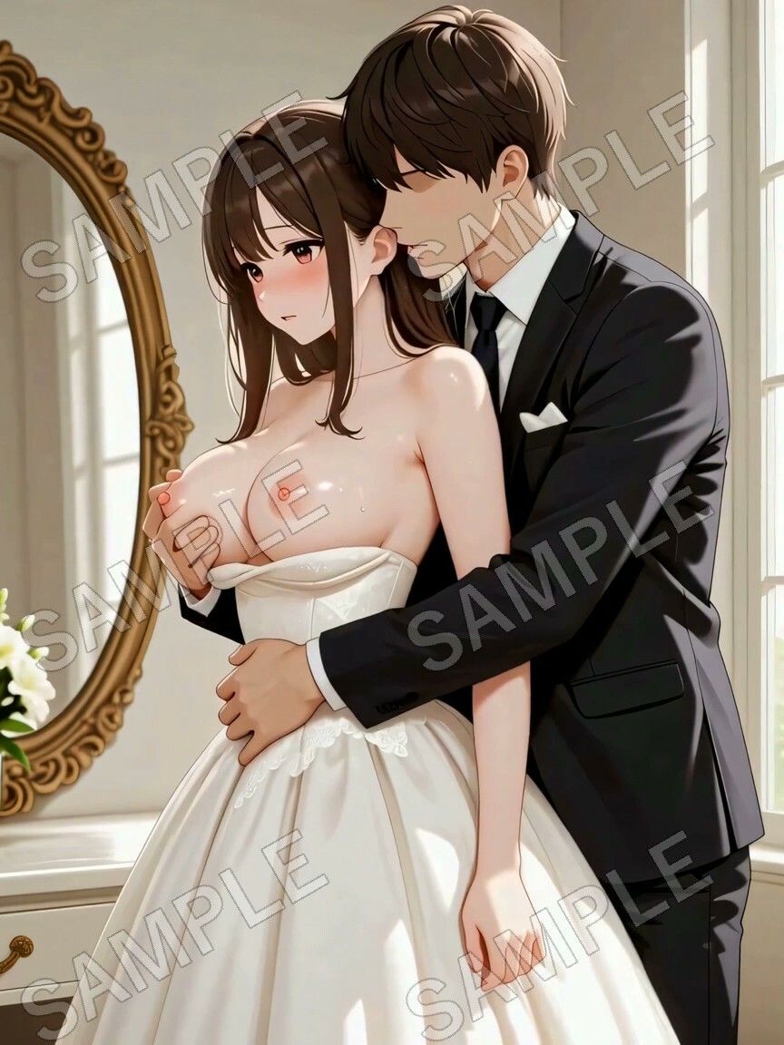 ここな ウエディングNTR 〜式の直前、控室で元カレと〜の作品画像 4