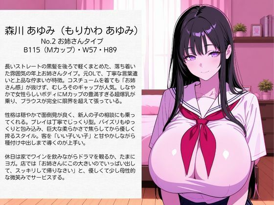 爆乳コスプレ風俗 パイズリご奉仕から種付け中出し セーラー服 編の作品画像 2
