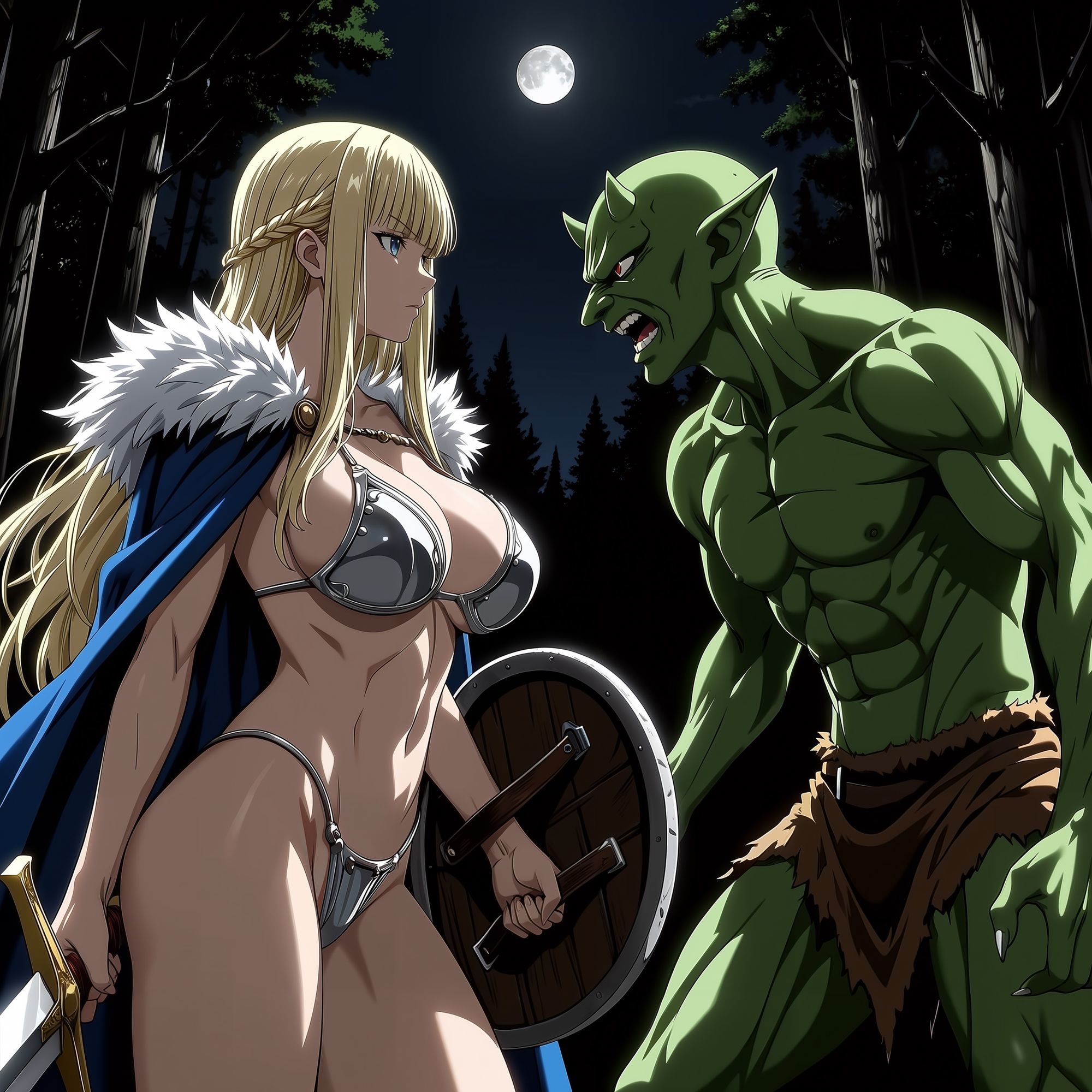 【ゴブリンの肉欲2】女騎士達の屈辱 画像1