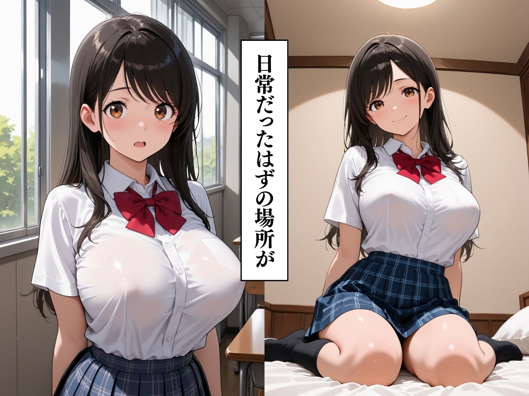 女子校生性調教 同級生と緊縛中出しSEXの作品画像 1