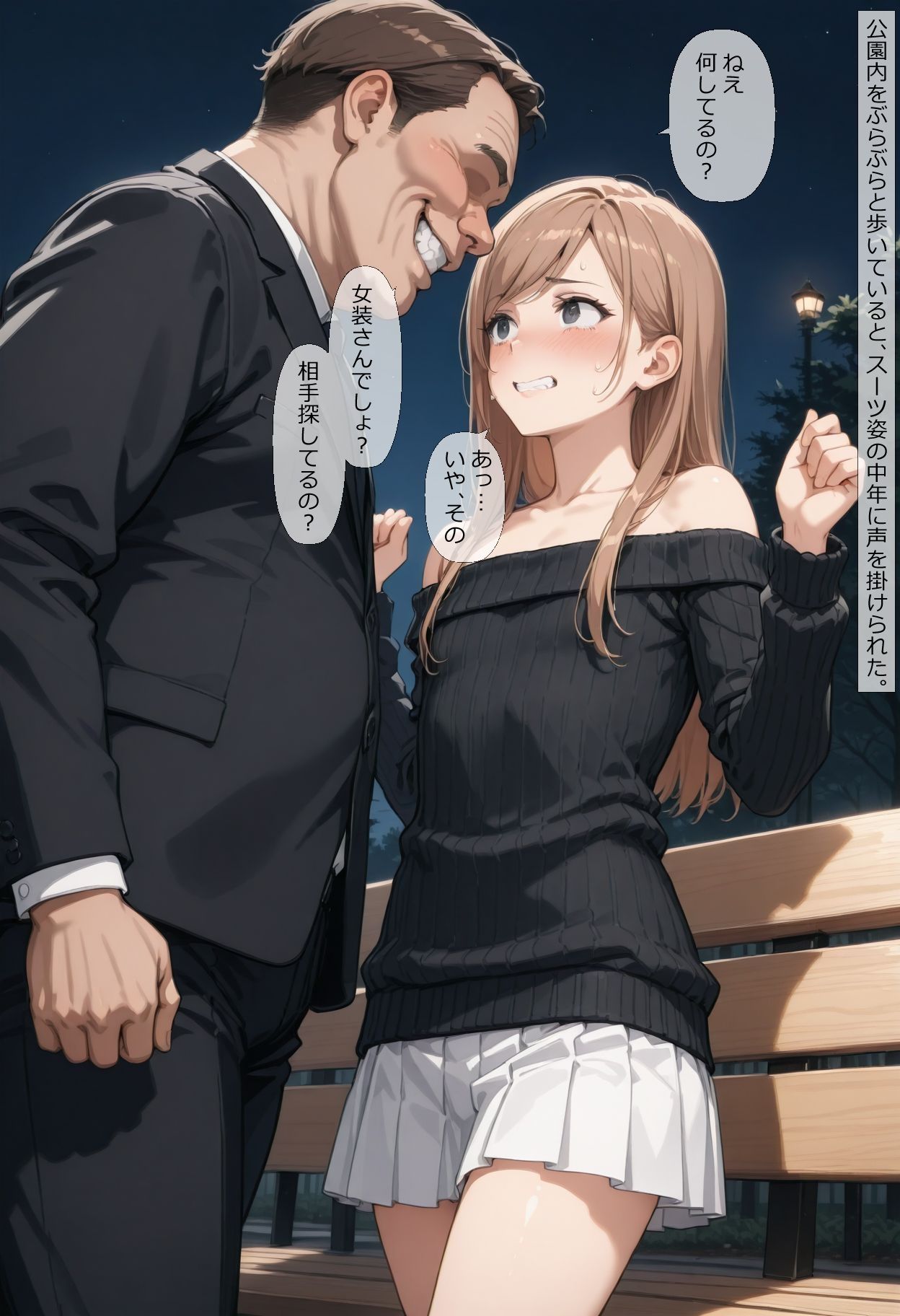 【女装】沙也加の場合12 〜露出の味 1〜 画像1