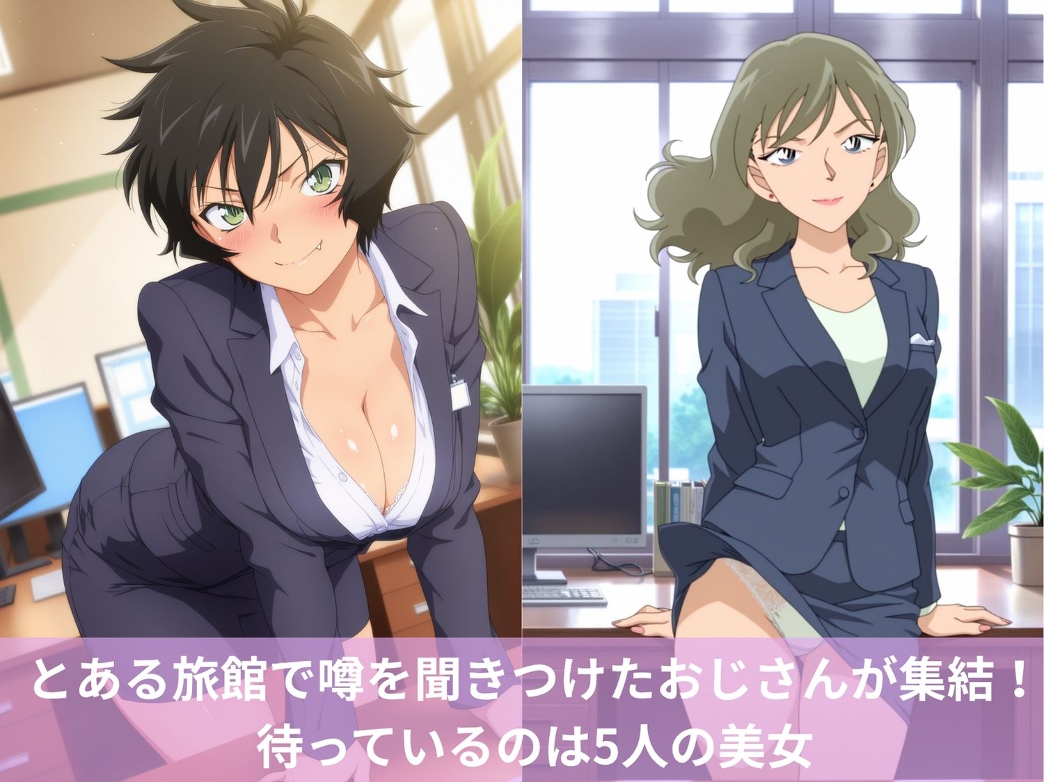 性欲へとバグった娘とハーレム旅館（名探偵コ●ン編III）の作品画像 1
