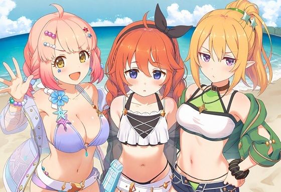 【プ◯コネR】なかよし部の水着乱交パーティー【ドラ猫叡智研究所】