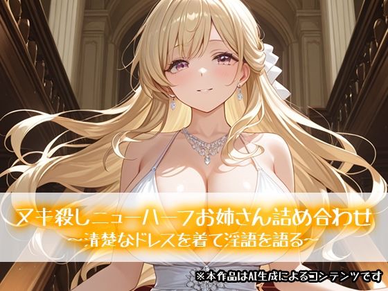 ヌキ殺しニューハーフお姉さん詰め合わせ 〜清楚なドレスを着て淫語を語る〜 の表紙