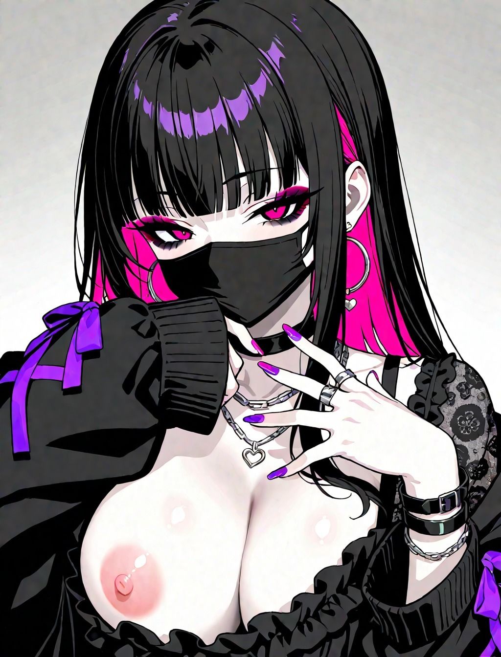 まるだしかのじょ  地雷系巨乳ver.の作品画像 4