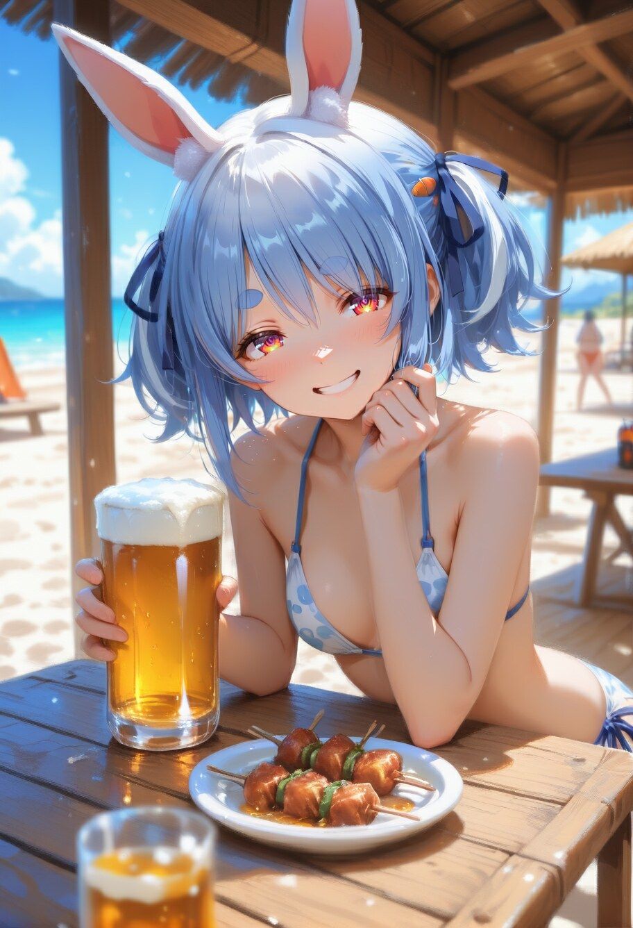 Vtuberと海デート 〜兎田ぺ〇ら〜の作品画像 4
