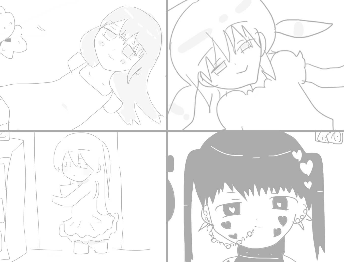 欠損男の娘ミニイラスト集 画像1