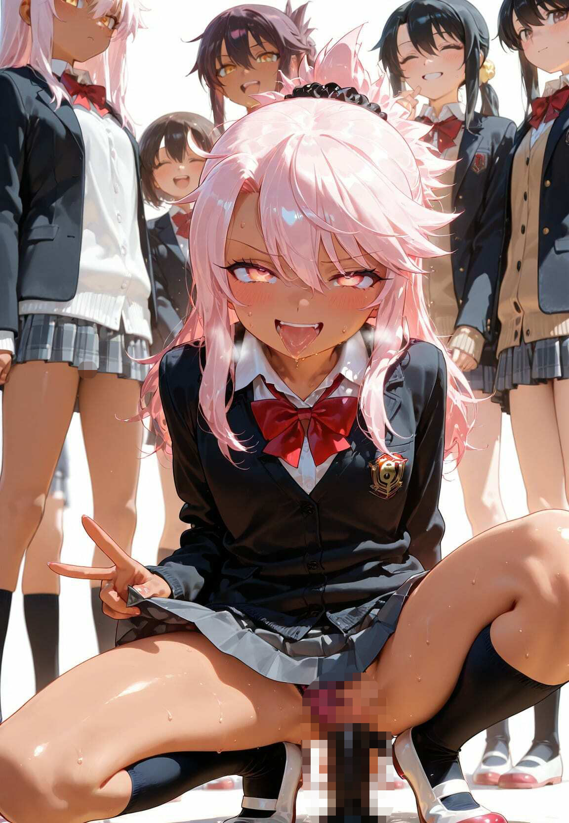みんなの前で晒し者 （はーと） 野外露出全部盛り F〇teの作品画像 5