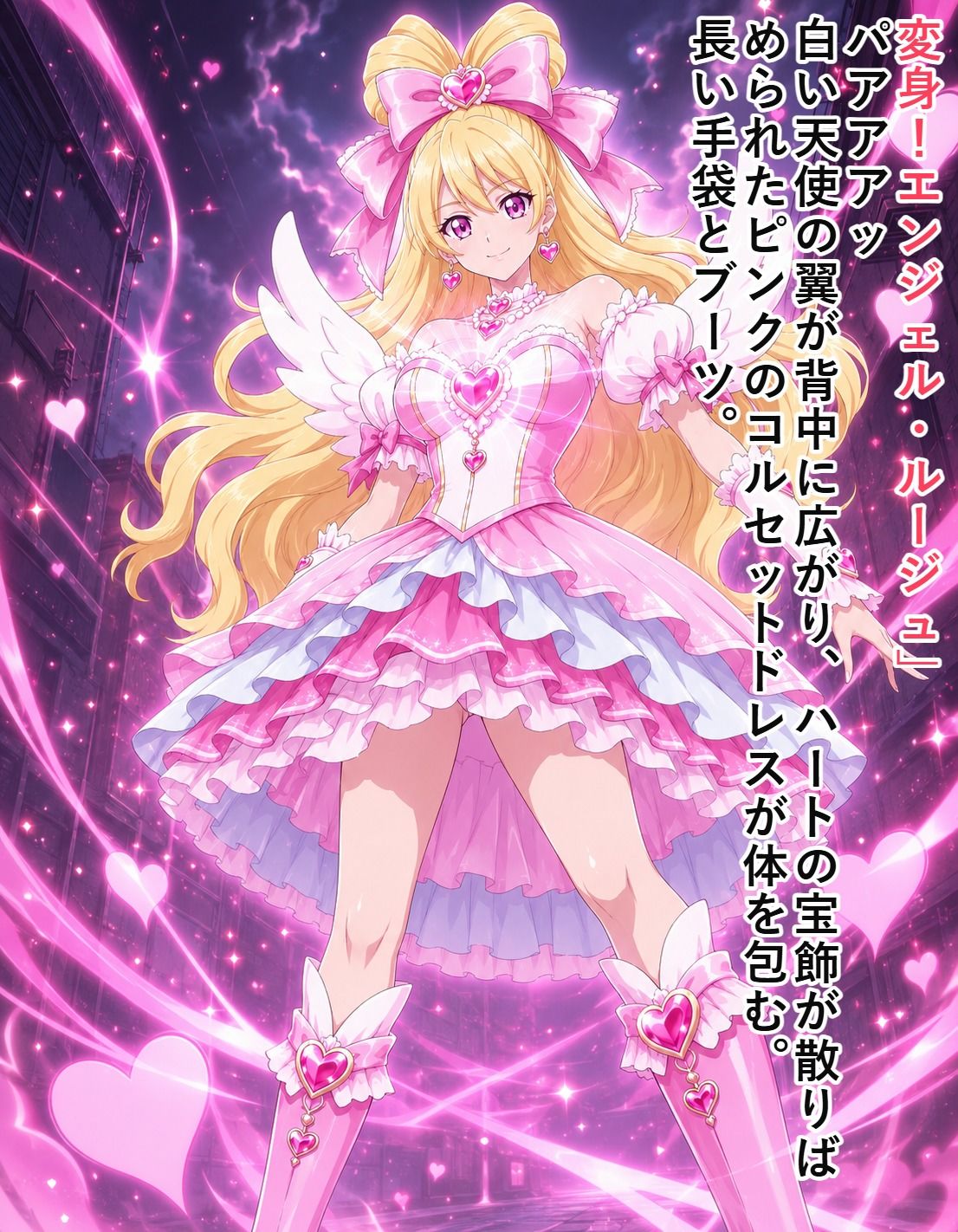 変身ヒロイン  エンジェル・ルージュの作品画像 3