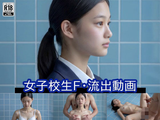真面目な女子生徒Fの流出動画 (Blue Frames) ｜ (d_810626)