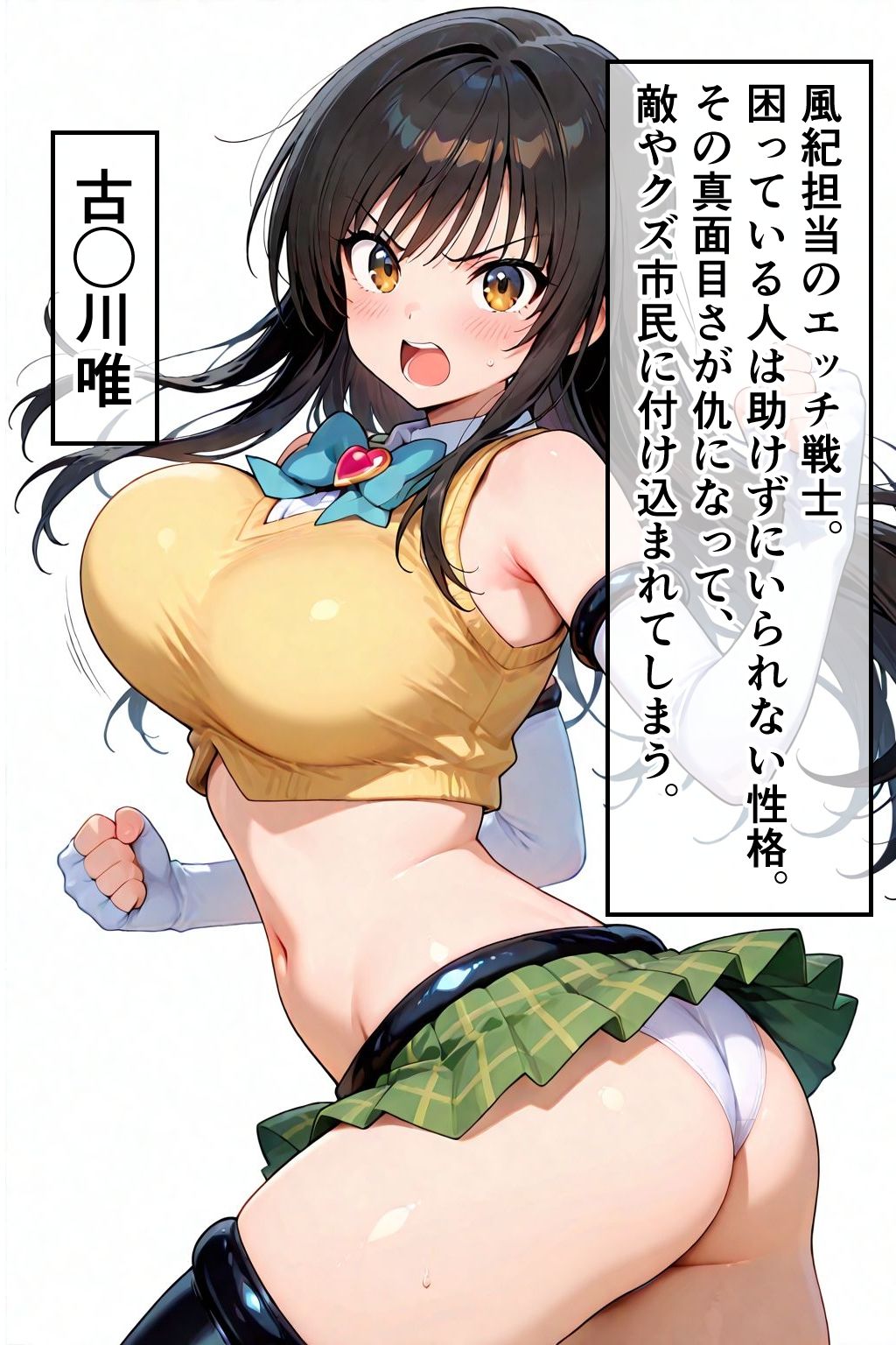 美少女エッチ戦士 古◯川唯 1 疑似セックス!?オジサンを射精させないと出られない部屋 画像2