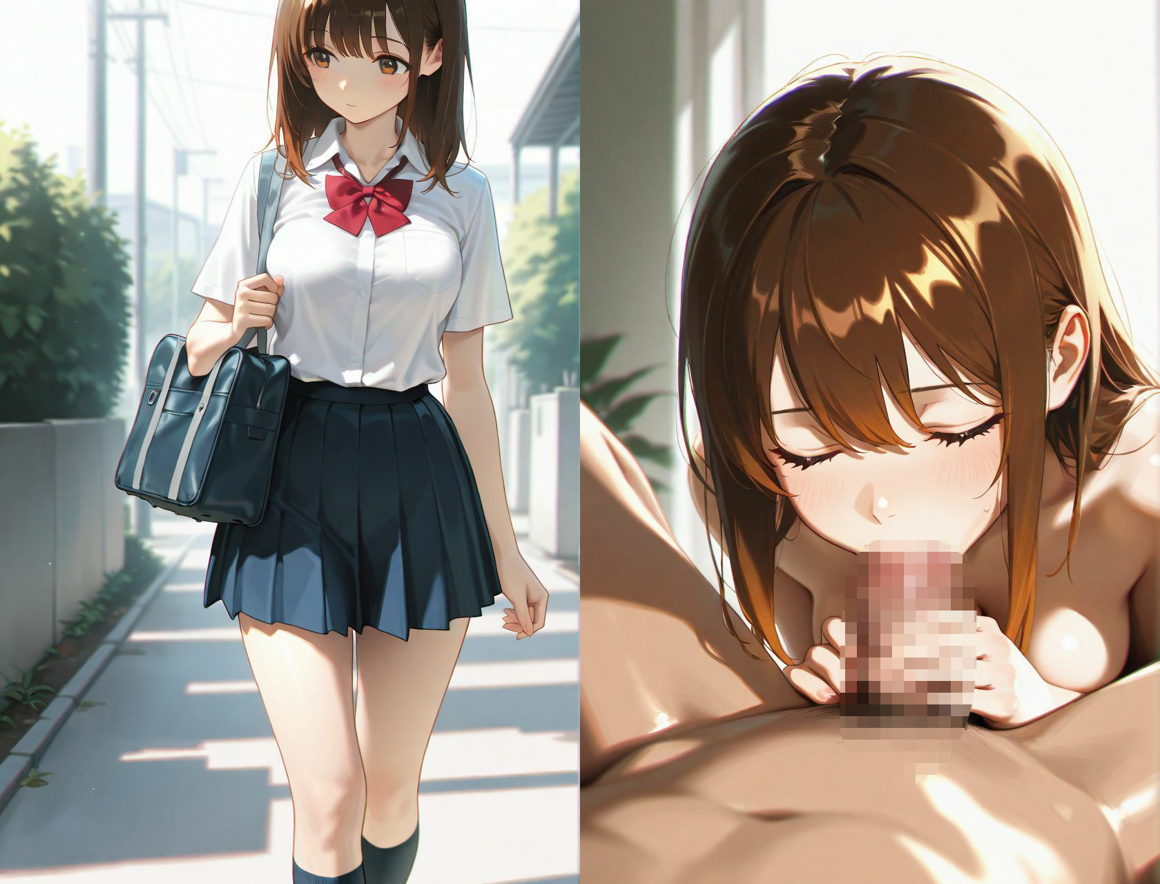 むちむち清楚系女子校生  肉欲のままに貪りつくすの作品画像 1