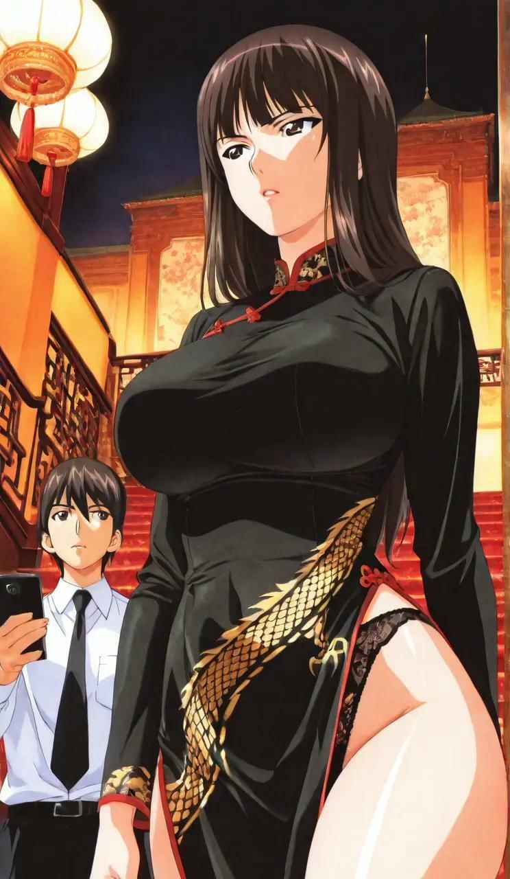 家元にチャイナドレスを着せてヤリまくる...！ 画像5