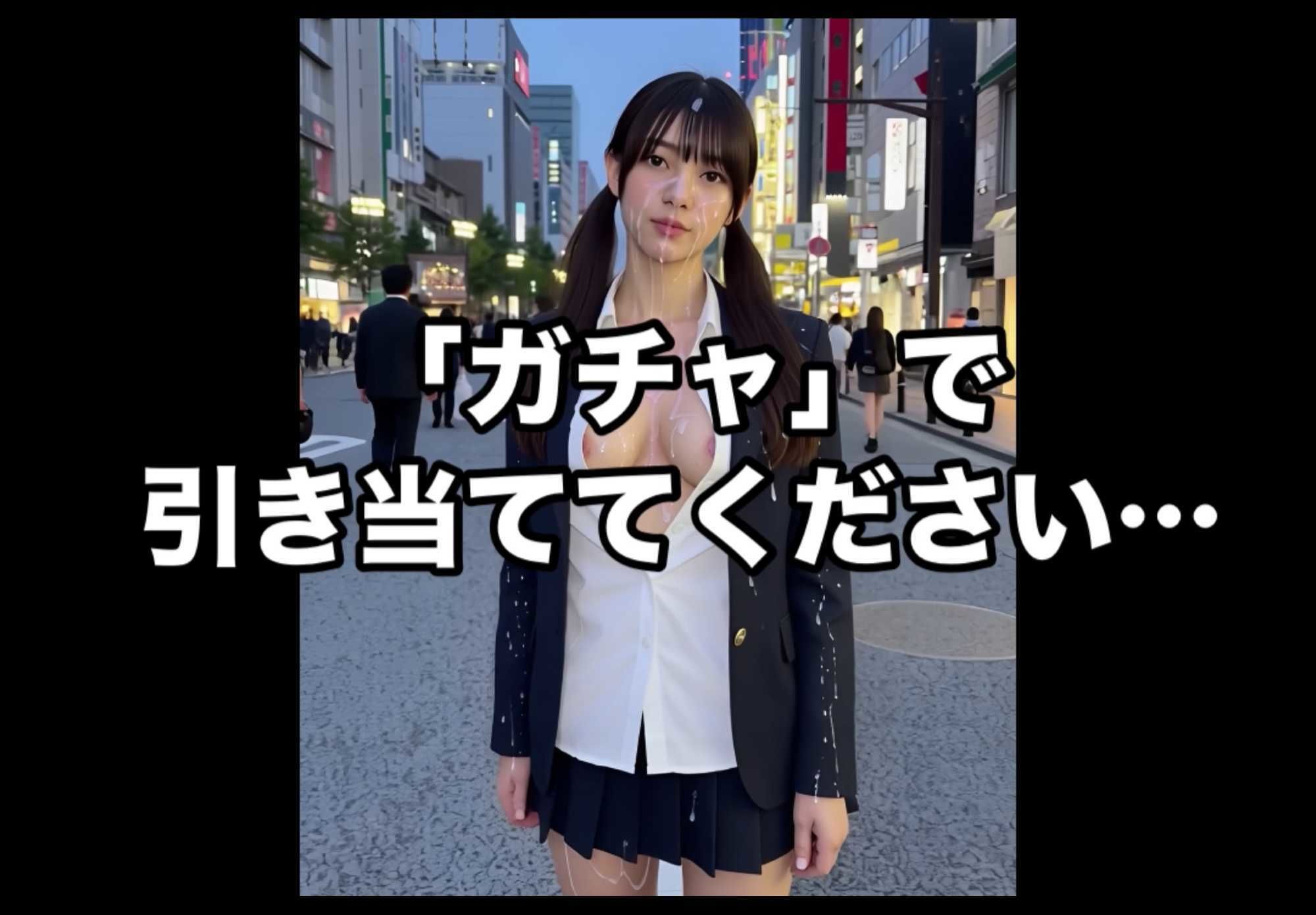 リアル素人ぶっかけガチャ！【制服編】の作品画像 6