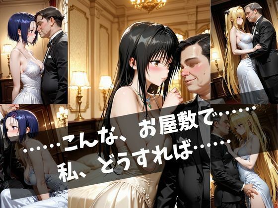 【エロ漫画】令嬢と老紳士の夜 〜恥じらいの豪邸奉仕〜2