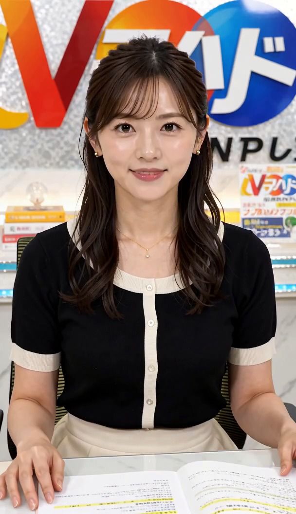 【AI動画】GGC vol.41 女子アナ編15【パンチラ】 画像1